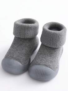 1雙保暖防撞幼兒步行鞋,男女適用 - 淺灰色 - 查看 2