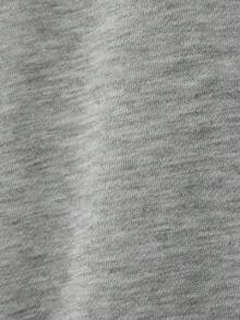 Manfinity Homme Men Slogan & Cartoon Graphic Sweatshirt - Grey - View 4