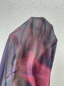 Chiquease 紮染垂領露背交叉吊帶洋裝 - 彩色 - 查看 5