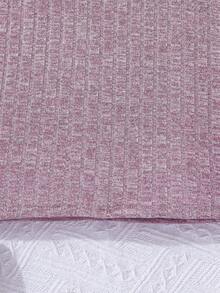 SHEIN 女大童前紐扣洋裝&開門襟夾克 - 藕粉色 - 查看 7