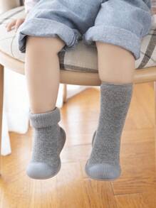 1雙保暖防撞幼兒步行鞋,男女適用 - 淺灰色 - 查看 7