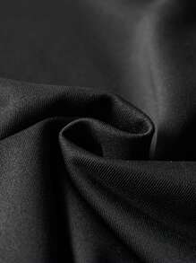 Men Basketball & Letter Graphic Drawstring Hoodie - Black - View 3