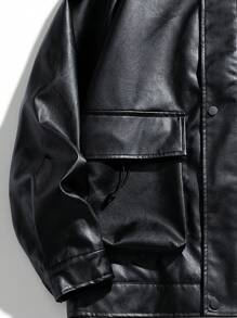 Chaqueta de hombres - Negro - Ver 4