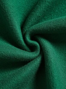 Cô gái Tween In Giáng sinh Thả vai Lót nhiệt Áo nỉ Đối với Giáng sinh - màu xanh lá - Xem 4
