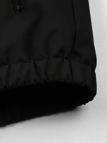 Manfinity Sport Corelite Boyfriend Style Men Two Tone Zip Up Drawstring Hooded Sports Jacket Workout Tops - Grey - View 6