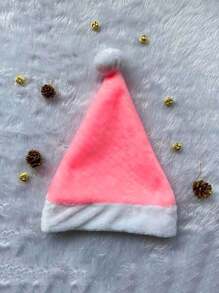 ROMWE Kawaii 粉色聖誕帽 - 粉色 - 查看 3