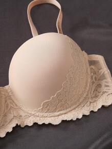 3pack Contrast Lace Underwire Bra
