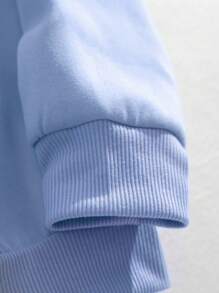 INAWLY Solid Thermal Lined Sweatshirt Graduation,Back To School Outfits,Graduation,Teacher Outfits For Women,Back To School Pullover Fall Outfit