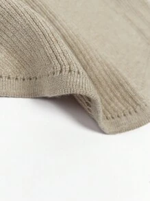 SHEIN VCAY 2入組後綁帶吊脖針織上衣 - 彩色 - 查看 4