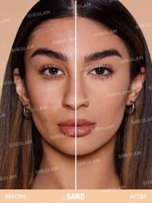 SHEGLAM Base De Maquillaje En Polvo De Alta Cobertura Skin-Focus-Arena 36 Tonos Control De Grasa Sin Poros Impecable Cobertura Total Polvo Compacto Ligero Suave Mate Polvo Fijador De Aspecto MáS Liso Maquillaje Facial Oferta De Regalo De Navidad Base De Maquillaje Marca Belleza Maquillaje Maquullaje CosméTica Para Mujeres NiñAs Perfecto Para Invierno Primavera Verano Ideal Para Y2K Elegante Moda Adecuado Para CumpleañOs DíA De La Madre Regalo Fiesta Listo Mejor Color - Sand - Ver 2