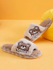 Zapatillas De Estar Por Casa Para Hombres - Marrón - Ver 1