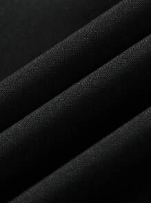 Manfinity Hypemode Chaqueta Con Capucha Y Gráficos De Letra Para Hombres - Negro - Ver 7
