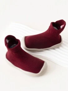 嬰兒運動鞋防踢防滑襪鞋 3d 水果刺繡輕便步行鞋