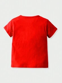 Tween Boy 4pcs Gamepad & Slogan Graphic Tee - Multicolor - View 8