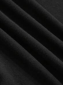 DAZY Solid High Neck Tee Long Sleeve Women Tops