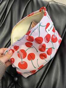 Túi đựng đồ trang điểm in họa tiết anh đào Y2K Túi đựng mỹ phẩm cầm tay họa tiết hoa thẩm mỹ làm quà tặng ngày lễ tình nhân Túi đựng đồ trang điểm Túi đựng đồ trang điểm Túi đựng đồ chăm sóc da Túi đựng đồ vệ sinh cá nhân, Túi đựng đồ dùng cần thiết khi đi du lịch, Đồ dùng cần thiết cho ký túc xá, Quà tặng phù dâu đám cưới, Quà tặng cho mẹ, Quà tặng sinh nhật, Quà tặng cho bạn bè và giáo viên, Đồ trang trí nhà cửa, Phòng tắm Phòng khách Giường Phòng tắm, Hộp đựng đồ trang sức, Quà tặng Giáng sinh, Túi đựng, Du lịch, Quà tặng cho phụ nữ, Túi đựng đồ nữ, Túi cầm tay / Túi xách nhỏ, Hộp đựng đồ trang điểm, Túi đựng, Hộp đựng cọ, Túi nhỏ, Túi đựng dung tích lớn, Quà tặng cho phụ nữ, Quà tặng Giáng sinh, Ý tưởng quà tặng cho phụ nữ - Nhiều màu - Xem 5