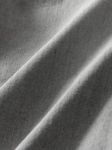 Chico preadolescente Jeans desgarro - Gris Claro - Ver 4