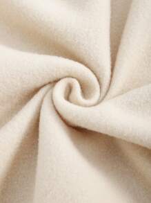 SHEIN Essnce 太阳和口号图案保暖内衬运动衫 BE THE LIGHT MATTHEW 5: 14 - 杏色 - 查看 5