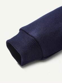 Cozy Pixies Baby Girl Round Neck Elastic Waist Ruffle Hem Dress Lightweight Two-Piece - Khaki - View 3