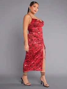 SHEIN SXY 大碼連身裙 - 彩色 - 查看 5