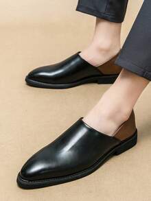Zapatos de hombres formal - Negro - Ver 4