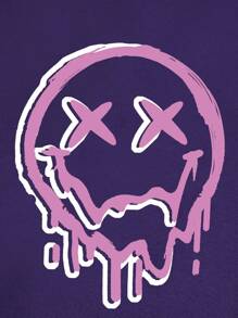 INAWLY Felpa con cappuccio termica con tasca a canguro e laccetto, con grafica a cartone animato, per l'inverno