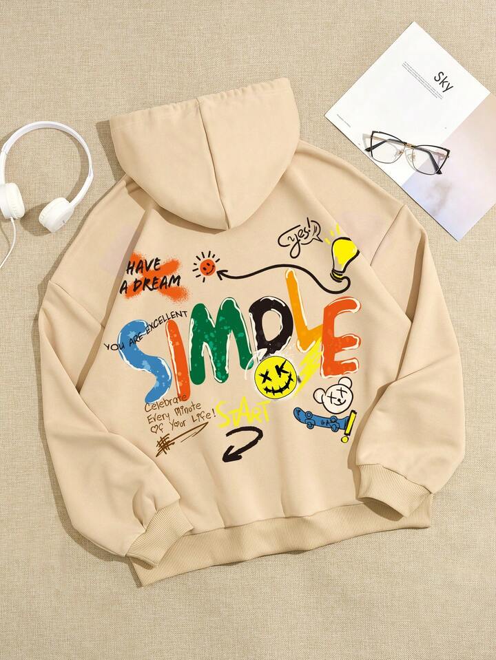 shein smiley face hoodie