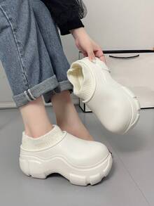 para mujeres Zuecos Zapatos - Blanco - Ver 2