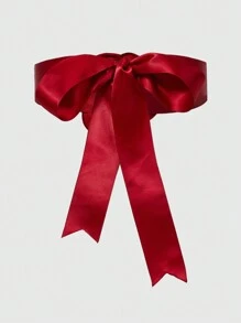 ROMWE Goth 1 chiếc thắt lưng trang trí hoa dành cho nữ - Đỏ - Xem 4