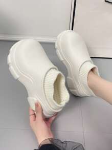 para mujeres Zuecos Zapatos - Blanco - Ver 1