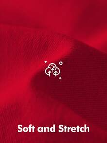 Ripped Skinny Jeans - Red - View 4