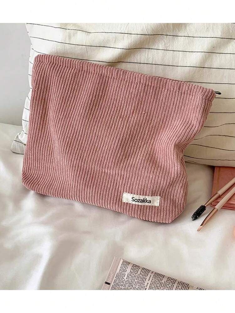 1Pc Letter Graphic Zippered Makeup Bag Makeup Pouch Skincare Bag Toiletry Bag Packing Cubes, Travel Essentials Cruise Essentials Dorm Essentials, Wedding Bridesmaid Gifts, Mom Gifts, Birthday Gifts, Gifts For Friends And Teachers, Home Decor, Bathroom Living Room Bed Bathroom Organizer, Jewelry Organizer, Lip Oil Organizer, Nail Polish Organizer Makeup Travel Toiletry Organizer Essentials Gifts Storage Zipper Accessories Nail, Makeup Bag, Bag, Makeup Cases, Small Makeup Bag, Cosmetic Bag, Large Capacity, Large Makeup Bag,Christmas Gifts,Pouch,Travel,Gifts For Women Travel Essential,Pouch,Clutch / Small Handbag, Makeup Organizer,Makeup Organize,Pouch,Brush Holder,Mini Pouch,Large Capacity Pouch,Gifts For Women,Christmas Gifts,Gift Ideas For Women,Pouch,Makeup Pouch,Travel Essential