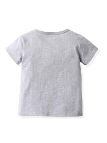 Tween Boy 4pcs Gamepad & Slogan Graphic Tee - Multicolor - View 2