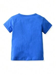 Tween Boy 4pcs Gamepad & Slogan Graphic Tee - Multicolor - View 6