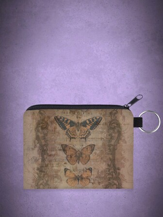 Fairycore Porte-monnaie Mini Bohème Papillon Pour Femme Pour Quotidien