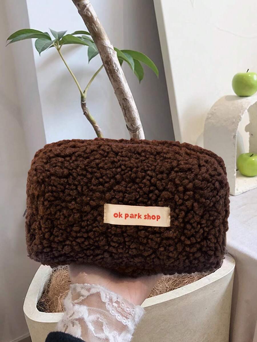 1Pc Brown Soft Hand Held Dung tích lớn Chống nước Du lịch Túi bát giác mềm mại cổ điển Túi đựng đồ trang điểm cho nữ Túi đựng đồ trang điểm Túi đựng đồ chăm sóc da Túi đựng đồ vệ sinh cá nhân, Túi đựng đồ du lịch Thiết yếu Du lịch Tổ chức đựng đồ trang điểm Hộp đựng đồ trang điểm - Cà phê nâu - Xem 1