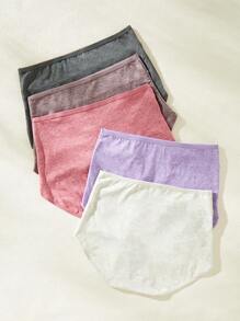 Moonlight&Mama Maternity 5pack Solid Simple Panty For Mother