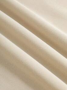 INAWLY In Giáng sinh Thả vai Áo nỉ - Màu be - Xem 4