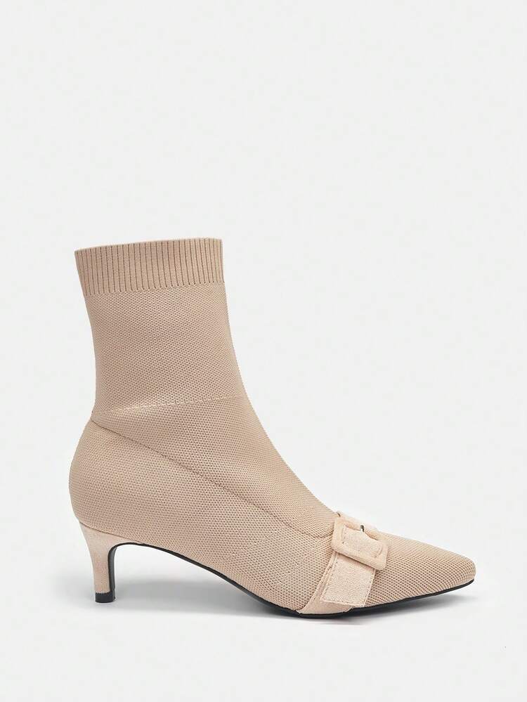 Apricot Fashionable Women's Boots