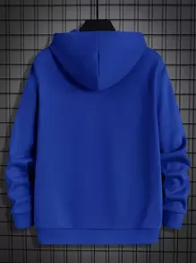 Manfinity VCAY Men Letter Graphic Hoodie