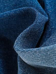 SHEIN Young Boy Ripped Washed Jeans - Medium Wash - View 4