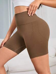 Thắt lưng rộng Quần short thể thao - Lạc đà - Xem 2