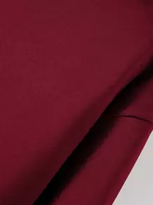 Manfinity Homme Men Slogan Graphic Drop Shoulder Sweatshirt - Red - View 7