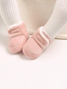 Infant Boots Kidsun Newborn Infant Shoes Girls Shoes Toddlers - Pink - View 5