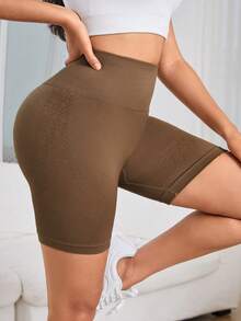 Thắt lưng rộng Quần short thể thao - Lạc đà - Xem 3