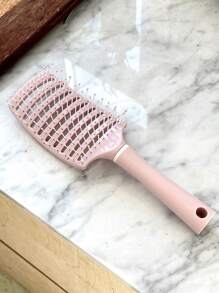 DAZY 1 件粉色塑料梳子，适合女孩女士日常佩戴