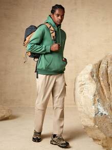 In My Nature 男士戶外衛衣 - 綠色 - 查看 3