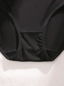 5件素色高腰內褲套裝