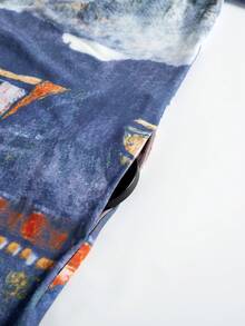 Khối màu Túi ẩn Đầm - Màu xanh hải quân - Xem 4