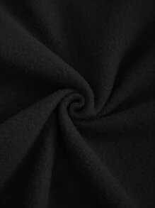 INAWLY 圣诞印花落肩运动衫、长袖上衣 - 黑色 - 查看 5